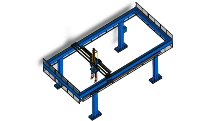 Crop robot design with 3D drawings, 2D plans, and technical documentation for agricultural automation