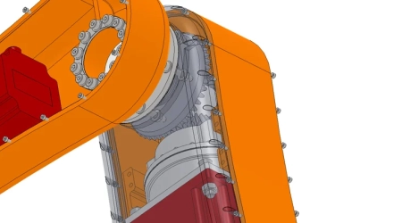 Buy complete design package of 5-DOF robotic arm with 3D CAD, 2D drawings, and full documentation