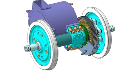 Custom railway wheel design and development service with precision
