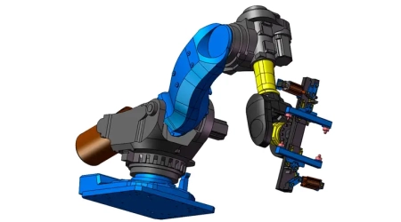 Order 2D drawings and technical documentation for custom 6-Axis robotic arm mechanical design