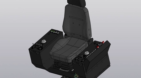 Design of a control chair for drilling rigs