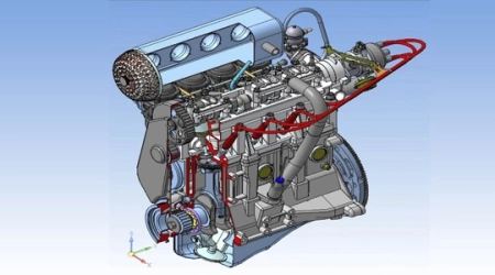Custom design and development of car engine components