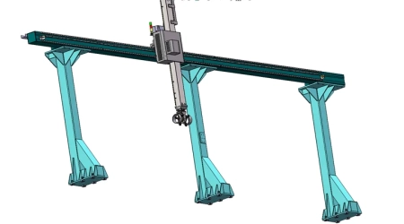 Fusion 360 linear robot design with robotic cad design and support from engineering design companies