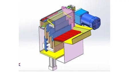 Precision Pushing Mechanism 2D and 3D Design Services