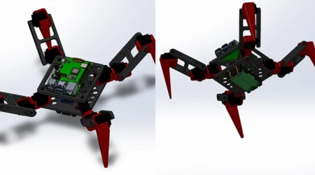 Quadruped Robot System in Development