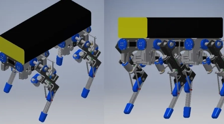 Innovative Quadruped Mechanism Design