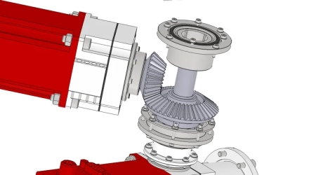 Robotic hand mechanical design with compact gear drive, 3D drawings, and engineering support