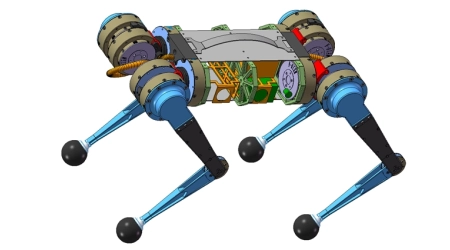 Design of hyq a hydraulically and electrically actuated quadruped robot prototype