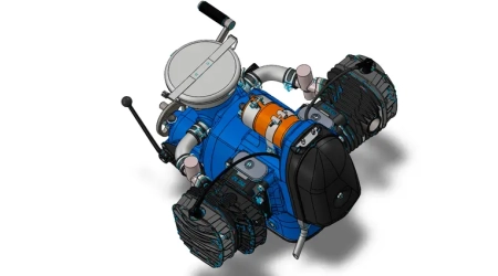 A simple online form with a submit button for clients to order a custom motor gearbox design service.