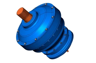 Technical documentation for a 3-stage gearbox from professional engineering design companies, detailing specs and assembly.