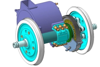 Custom railway wheel design and development service with precision