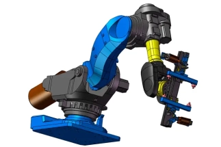 Order 2D drawings and technical documentation for custom 6-Axis robotic arm mechanical design