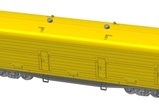 High-precision 3D design service for custom railway car development