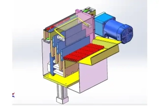 Precision Pushing Mechanism 2D and 3D Design Services