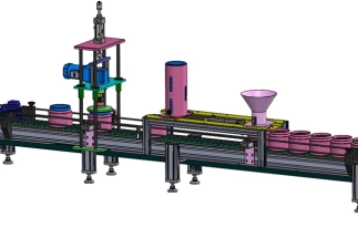 Robotic product packaging design with CAD robot design, 3D drawings, and full technical documentation