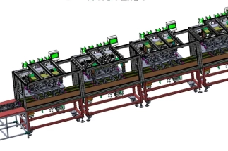 Automatisiert engine welding line design service delivering precision assembly lines