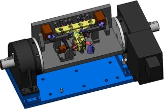 A detailed 3D model of a precision hydraulic fitting designed for an automotive engine, created by a professional design agency.