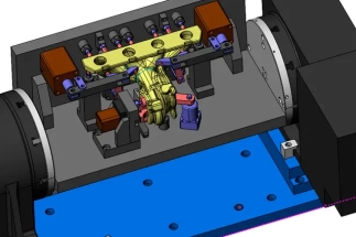 A clear cost breakdown sheet for the design and engineering of a custom exhaust manifold fitting.