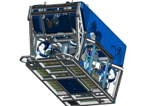Coral reef robot design prototype with low design cost and CAD models