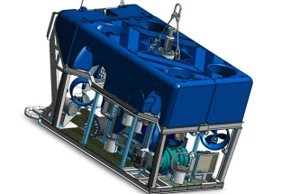 Engineers design and construction of an underwater robot with CAD tools