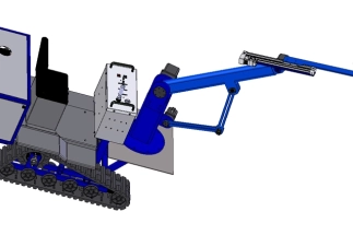 Design integration and field evaluation of a robotic apple harvester in action