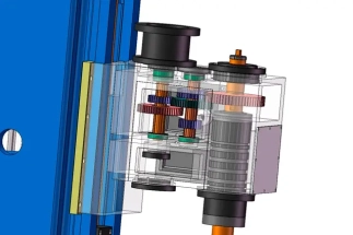 Complete technical documentation for the design of machine tool gearbox systems.