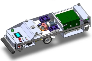 Mobile robot platform design project with focus on design cost estimation