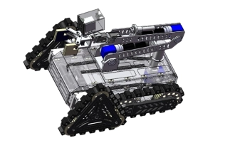 Robot design cost estimation and order form for custom tread systems