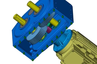 Precise 2D drawings for a gearbox shaft key design, featuring all critical dimensions and tolerances.