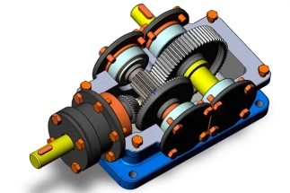 Order custom gearbox design with complete drawings and affordable design cost estimate.