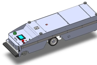 Wheeled robot platform CAD design with 3D drawings and 2D drawings