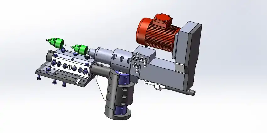 Lathe machine gear box design