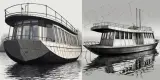 River boat hull design