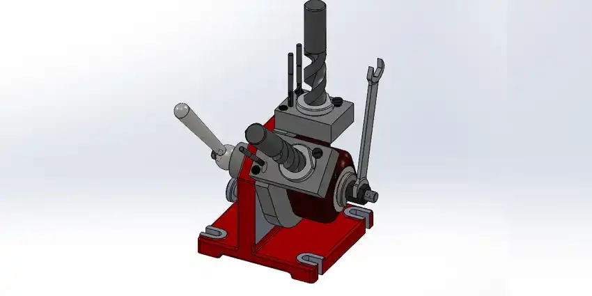 Lathe machine gear box design