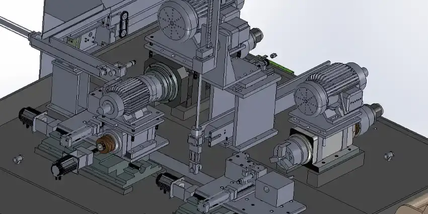 Lathe machine gear box design