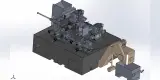 Lathe machine gear box design