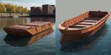 Barge hull design